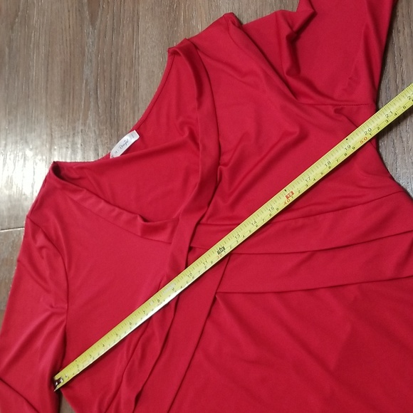 (1X) Rosegal Solid Color Jewel Tone Empire Waist Top Business Casual Office - Picture 7 of 9